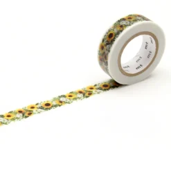 Taśma papierowa washi - MT Masking Tape - Sunflower 7 m
