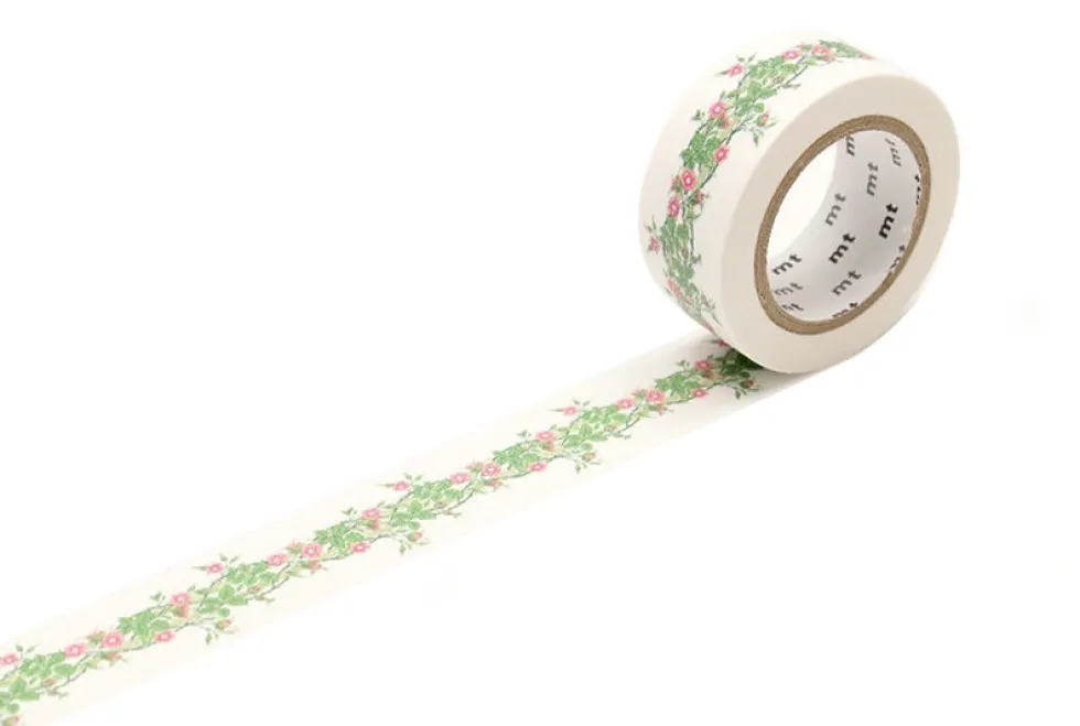 Taśma papierowa washi - MT Masking Tape - William Morris Rambler, 10 m