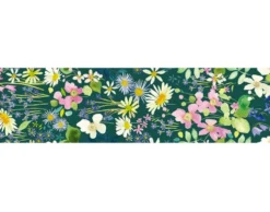 Taśma papierowa washi - MT Masking Tape - Woodline Walk Bluebellgray, 7 m