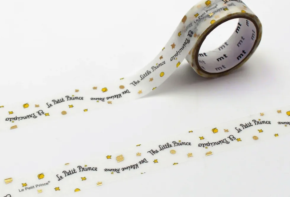Taśma papierowa washi The Little Prince Stars - MT Masking Tape - 3 m