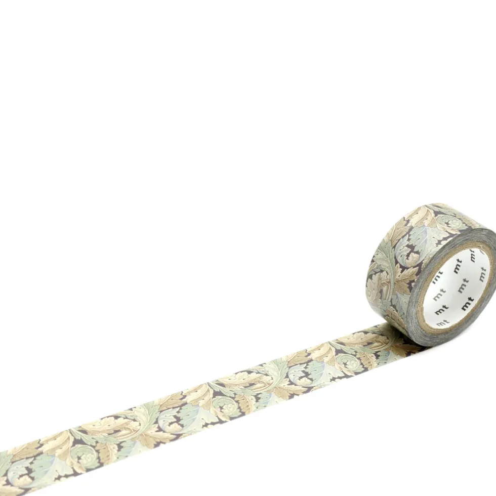 Taśma papierowa washi William Morris - MT Masking Tape - Acanthus, 7 m