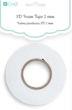 Taśma piankowa samoprzylepna 3D - DpCraft - 1,5 cm x 2,2 m