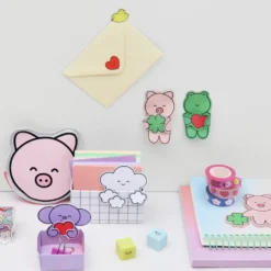 Taśma washi Chingu Lovebirds - Paper Poetry - 1,5 cm x 10 m