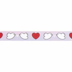 Taśma washi Chingu Lovebirds - Paper Poetry - 1,5 cm x 10 m