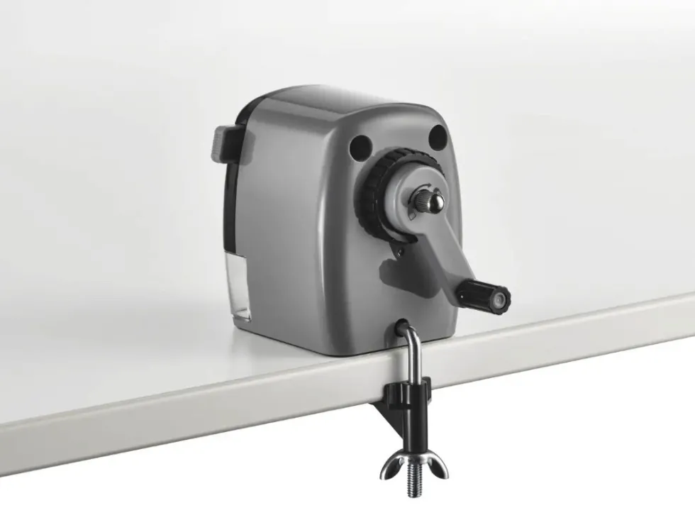 Temperówka na korbkę 133 8 mm - Dahle - szaro-czarna