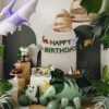 Toppery do muffinek Dinozaury - 8-12 cm, 6 szt.