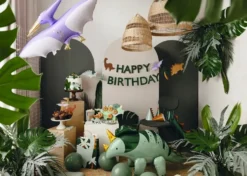 Toppery do muffinek Dinozaury - 8-12 cm, 6 szt.