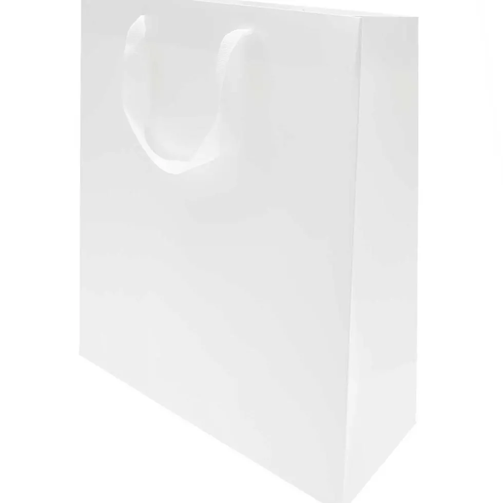 Torba prezentowa - Rico Design - biała, 26 x 32 x 12 cm
