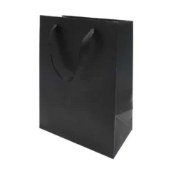Torba prezentowa - Rico Design - czarna, 18 x 26 x 12 cm