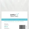 Torebki, woreczki foliowe z klejem - Simply Crafting - C6, 100 szt.