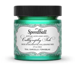 Tusz akrylowy do kaligrafii - Speedball - Teal Green 59 ml