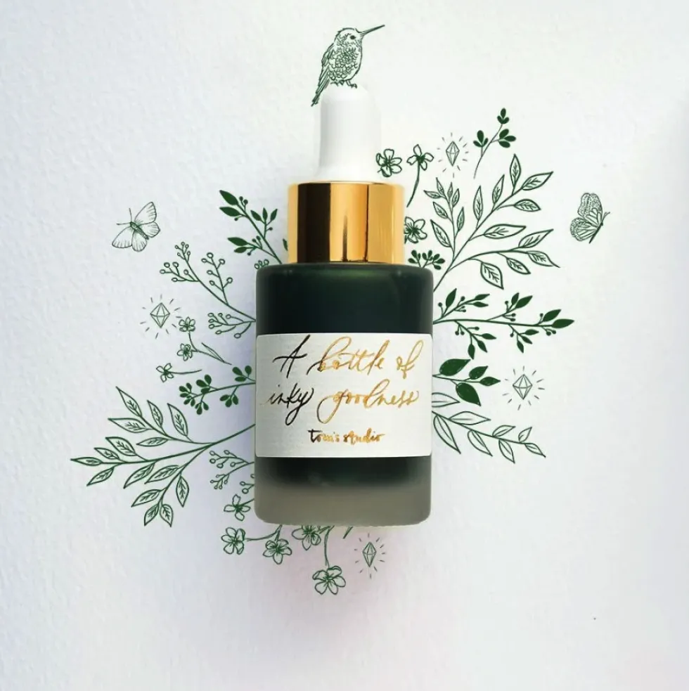 Tusz akrylowy do kaligrafii - Tom's Studio - Emerald 30 ml