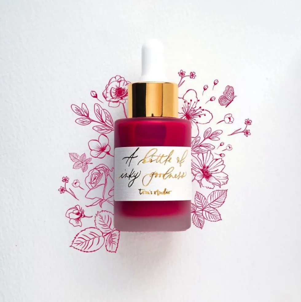 Tusz akrylowy do kaligrafii - Tom's Studio - Hot Pink 30 ml