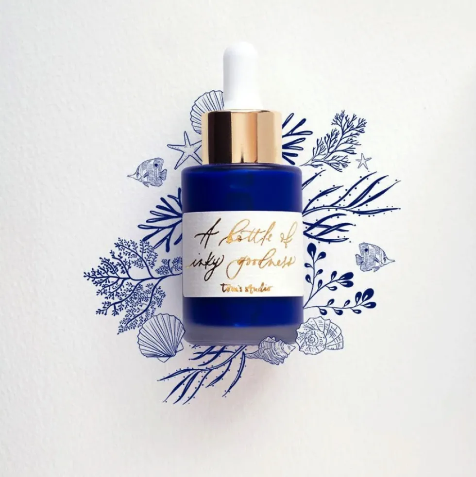 Tusz akrylowy do kaligrafii - Tom's Studio - Ultra Marine 30 ml