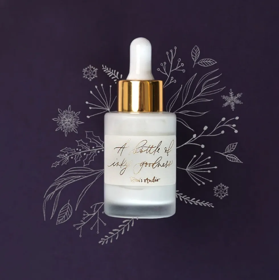 Tusz akrylowy do kaligrafii - Tom's Studio - White 30 ml