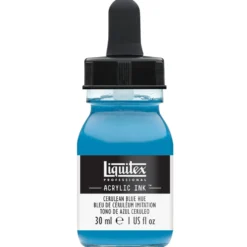 Tusz akrylowy - Liquitex - Cerulean Blue Hue, 30 ml