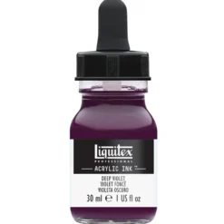 Tusz akrylowy - Liquitex - Deep Violet, 30 ml