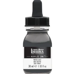 Tusz akrylowy - Liquitex - Muted Grey, 30 ml