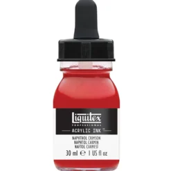 Tusz akrylowy - Liquitex - Napthol Crimson, 30 ml
