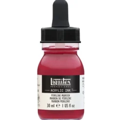 Tusz akrylowy - Liquitex - Perylene Maroon, 30 ml