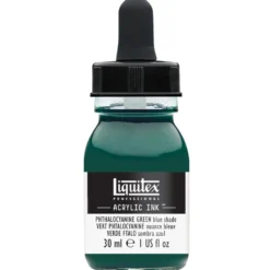 Tusz akrylowy - Liquitex - Phthalo Green Blue Shade, 30 ml