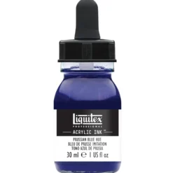 Tusz akrylowy - Liquitex - Prussian Blue Hue, 30 ml
