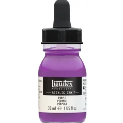 Tusz akrylowy - Liquitex - Purple, 30 ml