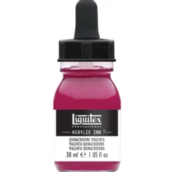 Tusz akrylowy - Liquitex - Quinacridone Magenta, 30 ml