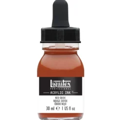 Tusz akrylowy - Liquitex - Red Oxide, 30 ml
