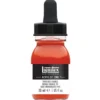 Tusz akrylowy - Liquitex - Vivid Red Orange, 30 ml