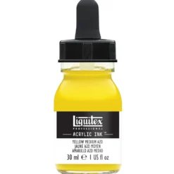 Tusz akrylowy - Liquitex - Yellow Medium Azo, 30 ml