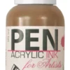 Tusz akrylowy - Renesans - brązowy, 35 ml