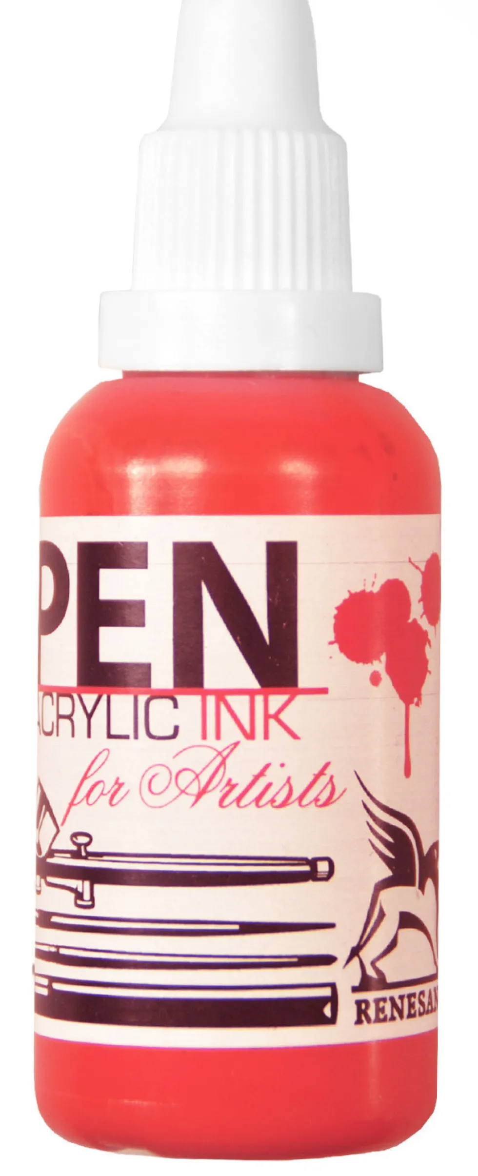 Tusz akrylowy - Renesans - karmin, 35 ml