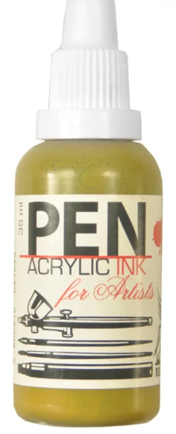 Tusz akrylowy - Renesans - ugier zielony, 35 ml
