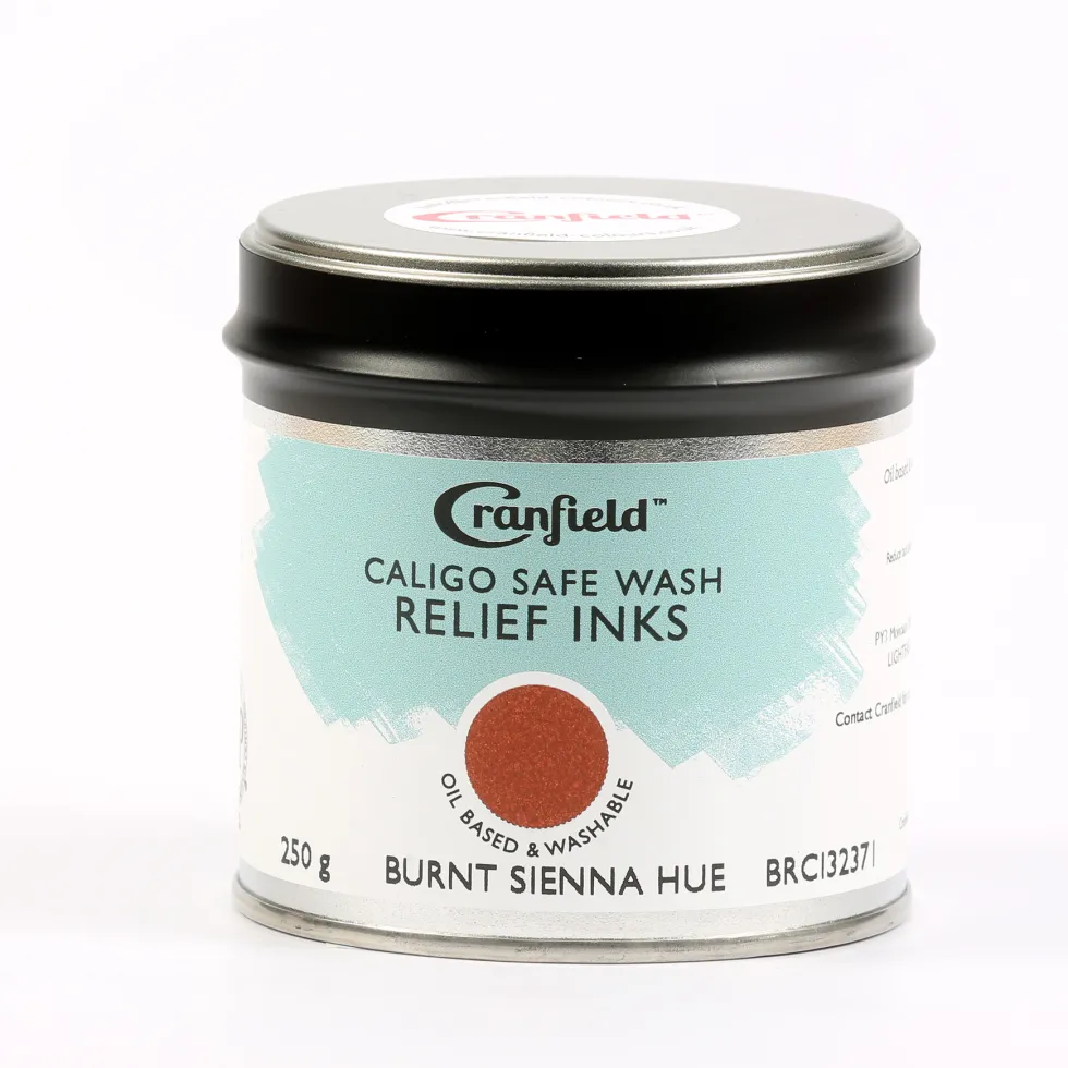 Tusz Caligo Safe Wash Relief - Cranfield - Burnt Sienna Hue 250 g