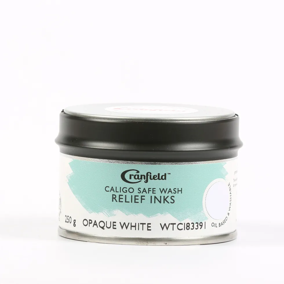 Tusz Caligo Safe Wash Relief - Cranfield - Opaque White 250 g