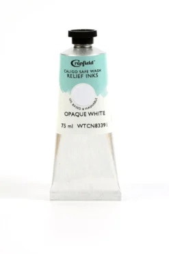 Tusz Caligo Safe Wash Relief - Cranfield - Opaque White 75 ml