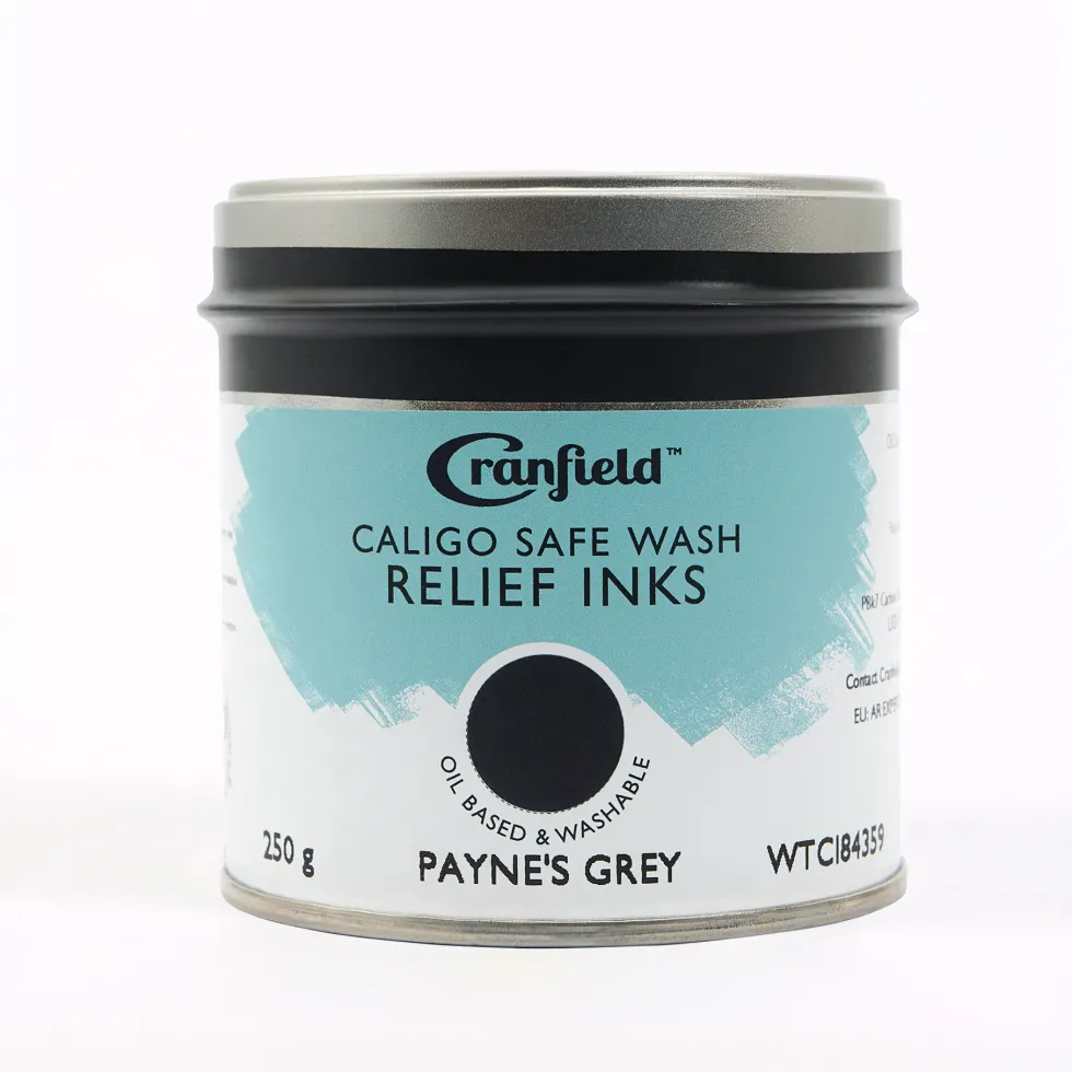 Tusz Caligo Safe Wash Relief - Cranfield - Payne's Grey 250 g