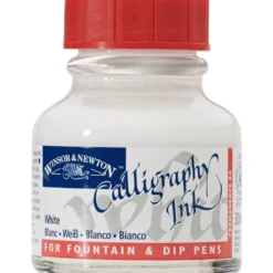 Tusz do kaligrafii DIP - Winsor & Newton - white, 30 ml