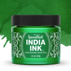 Tusz do kaligrafii India Ink - Speedball - Bright Emerald 29 ml