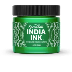 Tusz do kaligrafii India Ink - Speedball - Bright Emerald 29 ml