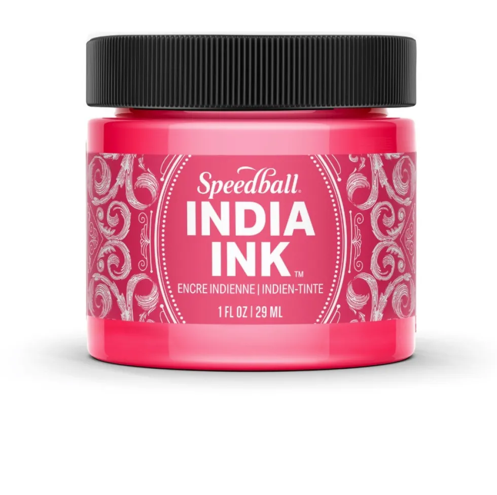 Tusz do kaligrafii India Ink - Speedball - Pink Tourmaline 29 ml