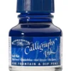 Tusz do kaligrafii - Winsor & Newton - dark blue, 30 ml