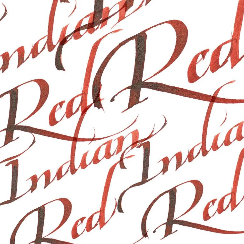 Tusz do kaligrafii - Winsor & Newton - indian red, 30 ml