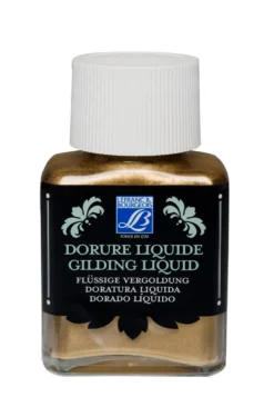 Tusz pozłotniczy Gilding Liquid - Lefranc & Bourgeois - Brass, 75 ml
