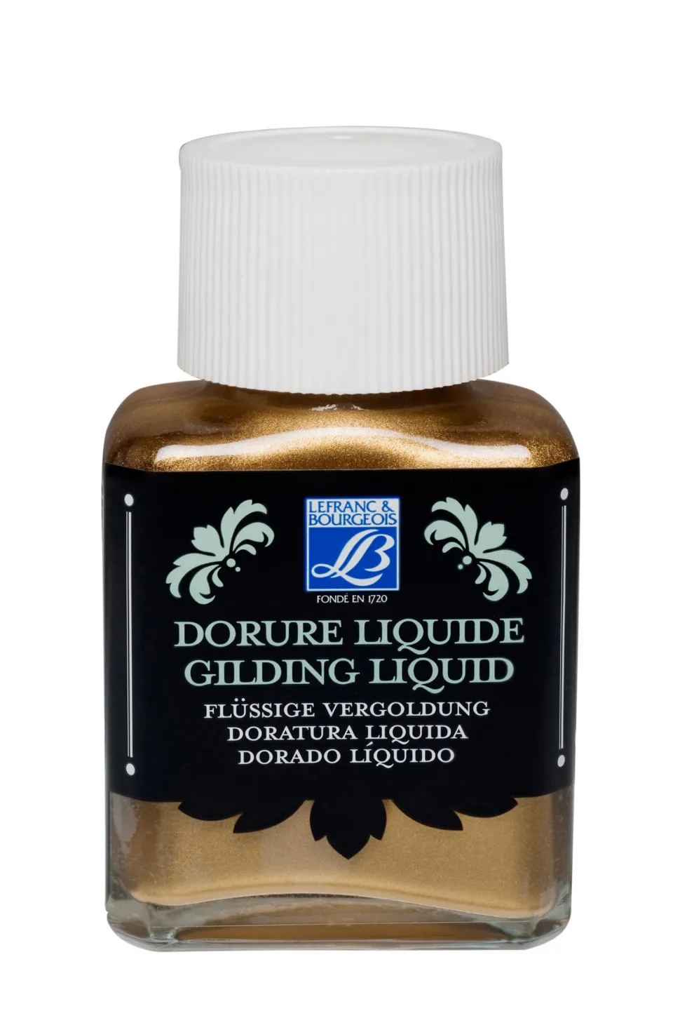 Tusz pozłotniczy Gilding Liquid - Lefranc & Bourgeois - Classic, 75 ml