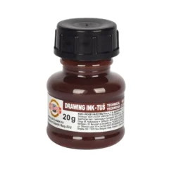 Tusz rysunkowy, kreślarski - Koh-I-Noor - brązowy, 20 g