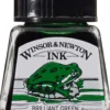 Tusz rysunkowy - Winsor & Newton - Brilliant Green, 14 ml