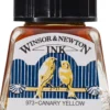 Tusz rysunkowy - Winsor & Newton - Canary Yellow, 14 ml