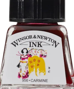 Tusz rysunkowy - Winsor & Newton - Carmine, 14 ml